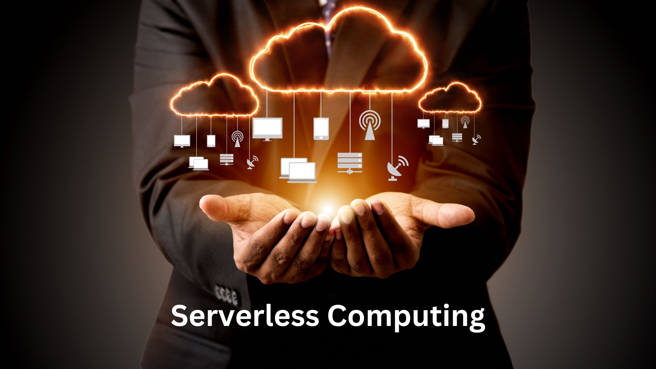 Serverless computing — glowing core